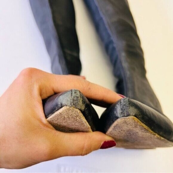 Anine Bing Taylor Over The Knee Luxury Leather Boots 37 - Picture 12 of 15